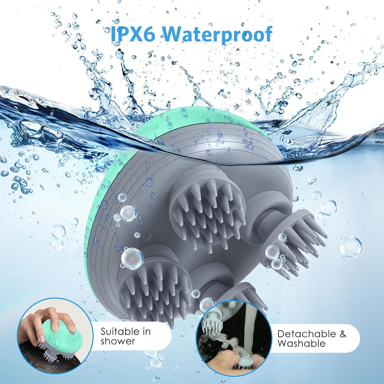 3 Mode Electric Head Massager