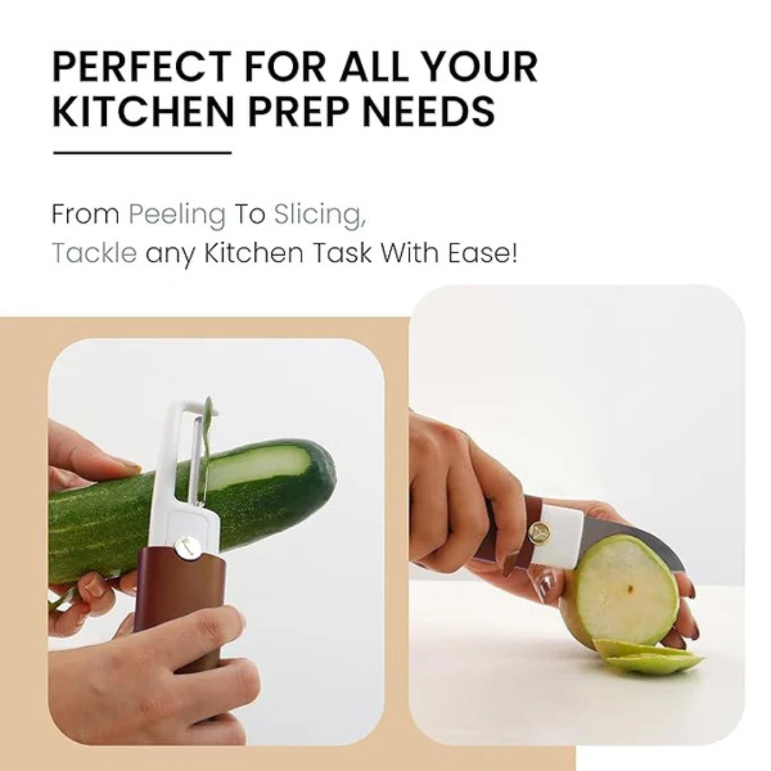 2-in-1 Peeler & Knife