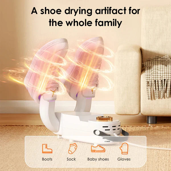 Multifunctional Foldable Shoe Dryer