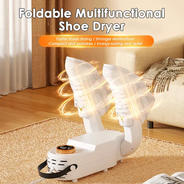 Multifunctional Foldable Shoe Dryer