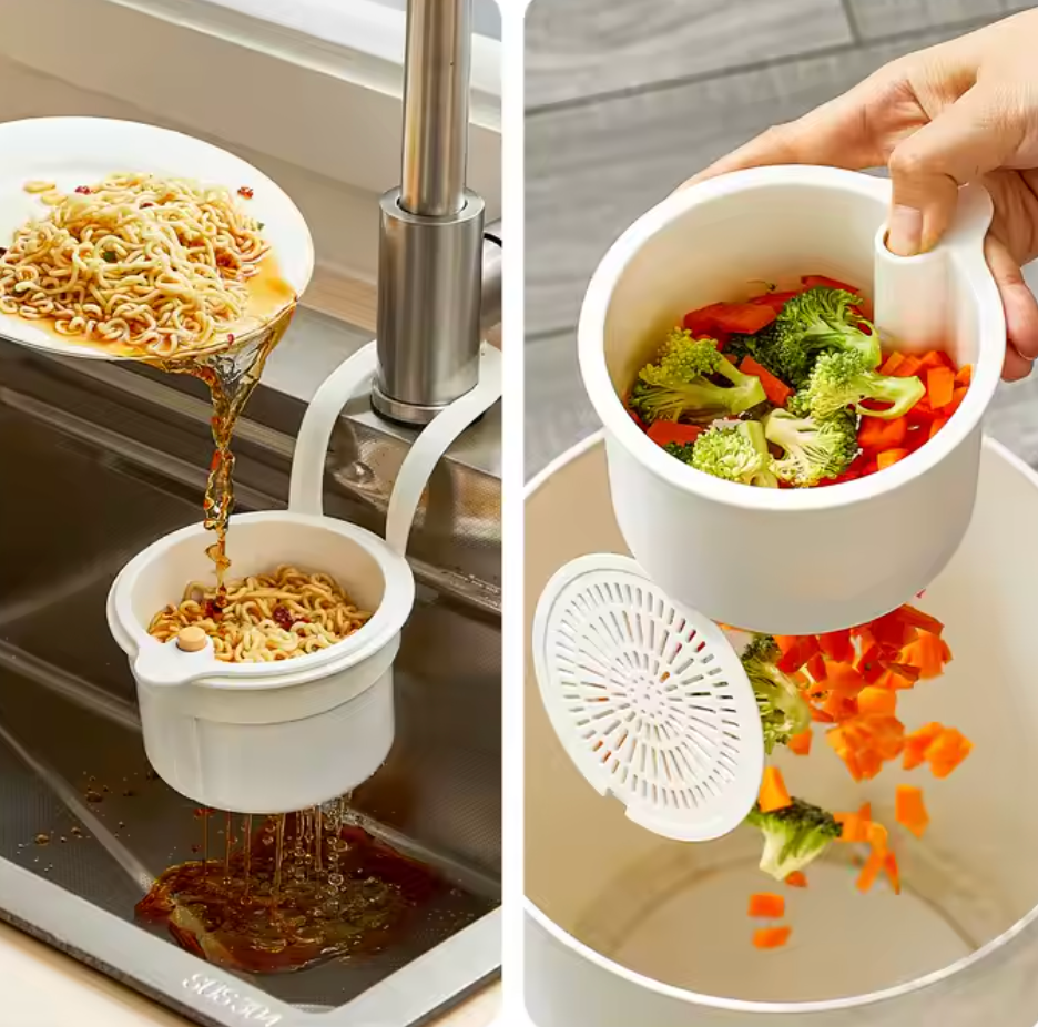 2 in 1 Kitchen Strainer Cum Basket