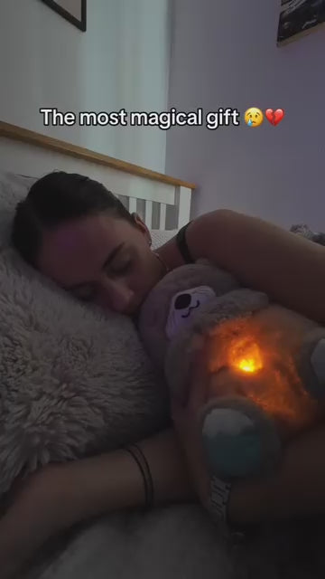 Load video: Breathing Teddy Bear