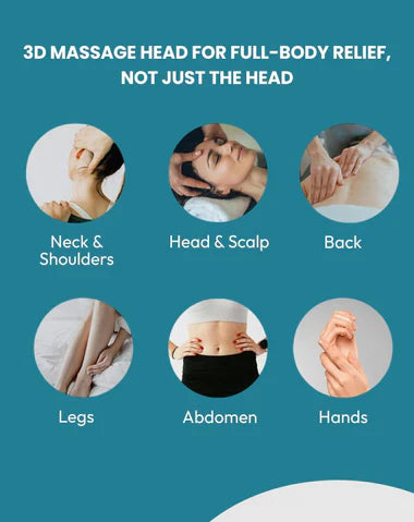 3 Mode Electric Head Massager