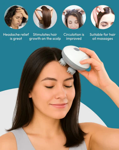 3 Mode Electric Head Massager