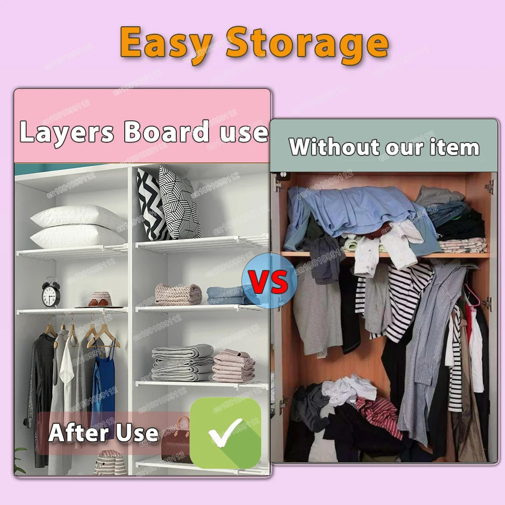Extendable Wardrobe Shelf