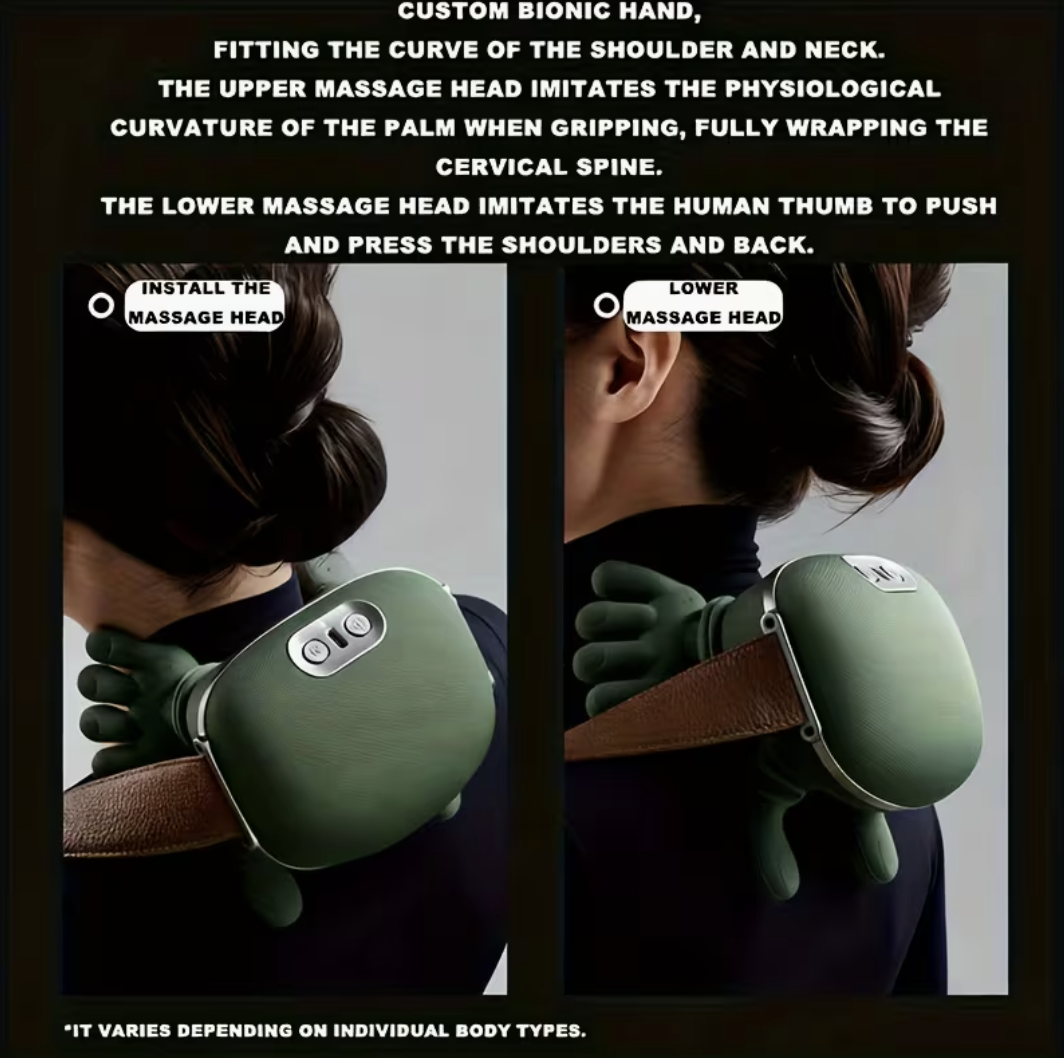 Deep Tissue Back and Neck Heat Massager