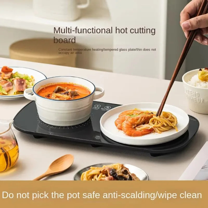 Food Heating Glass Tray