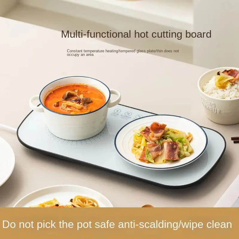 Food Heating Glass Tray
